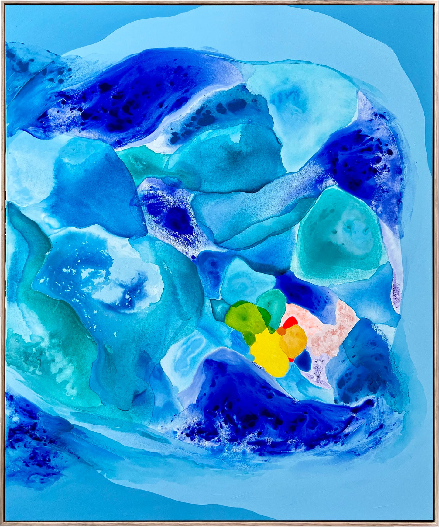 Australian abstract artist | ocean painting | modern art | Perth artist