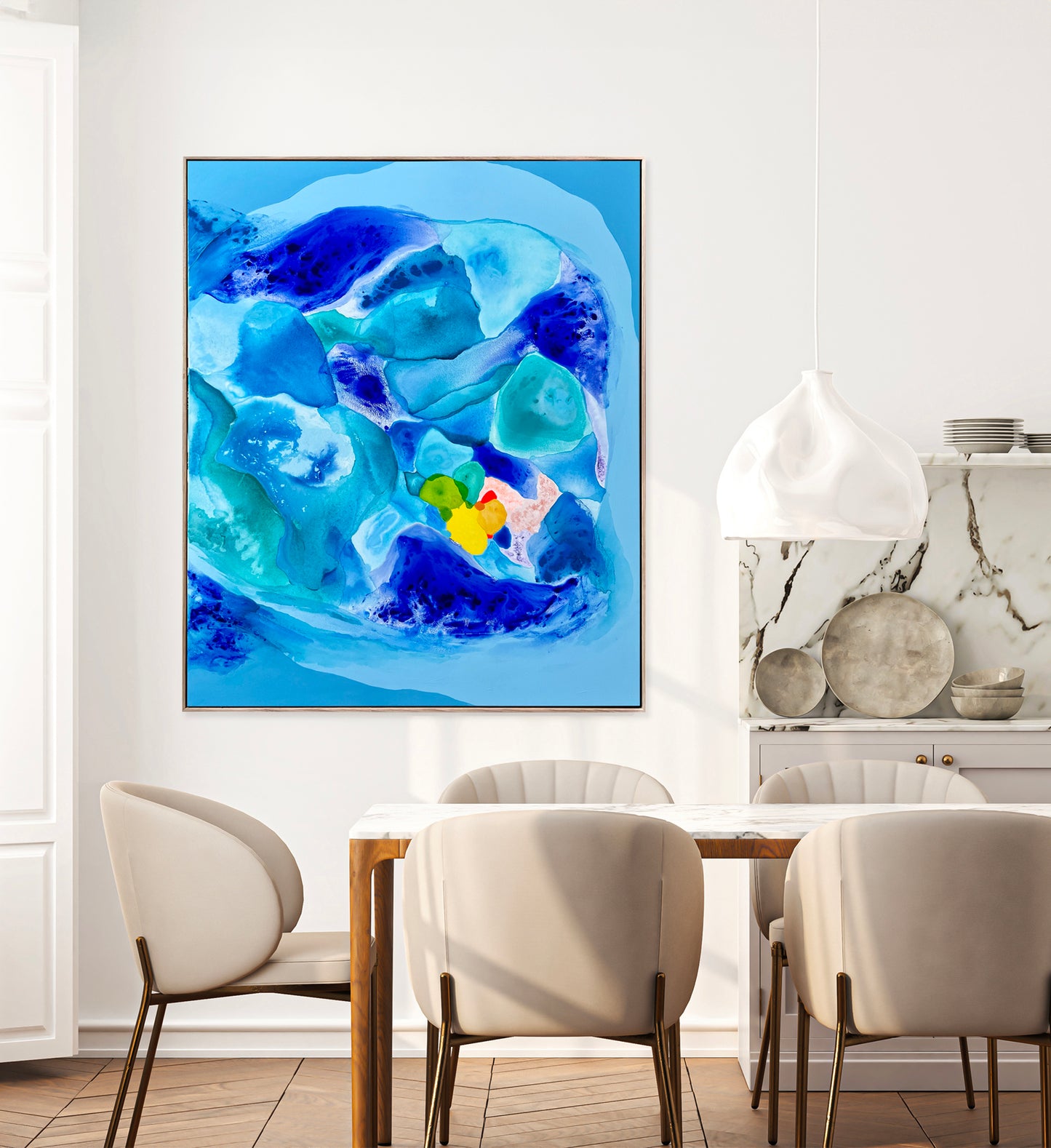 Australian abstract artist | ocean painting | modern art | Perth artist