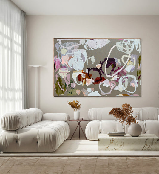 Contemporary abstract artist | Buy painting perth | Rebecca Koerting | Australian artist