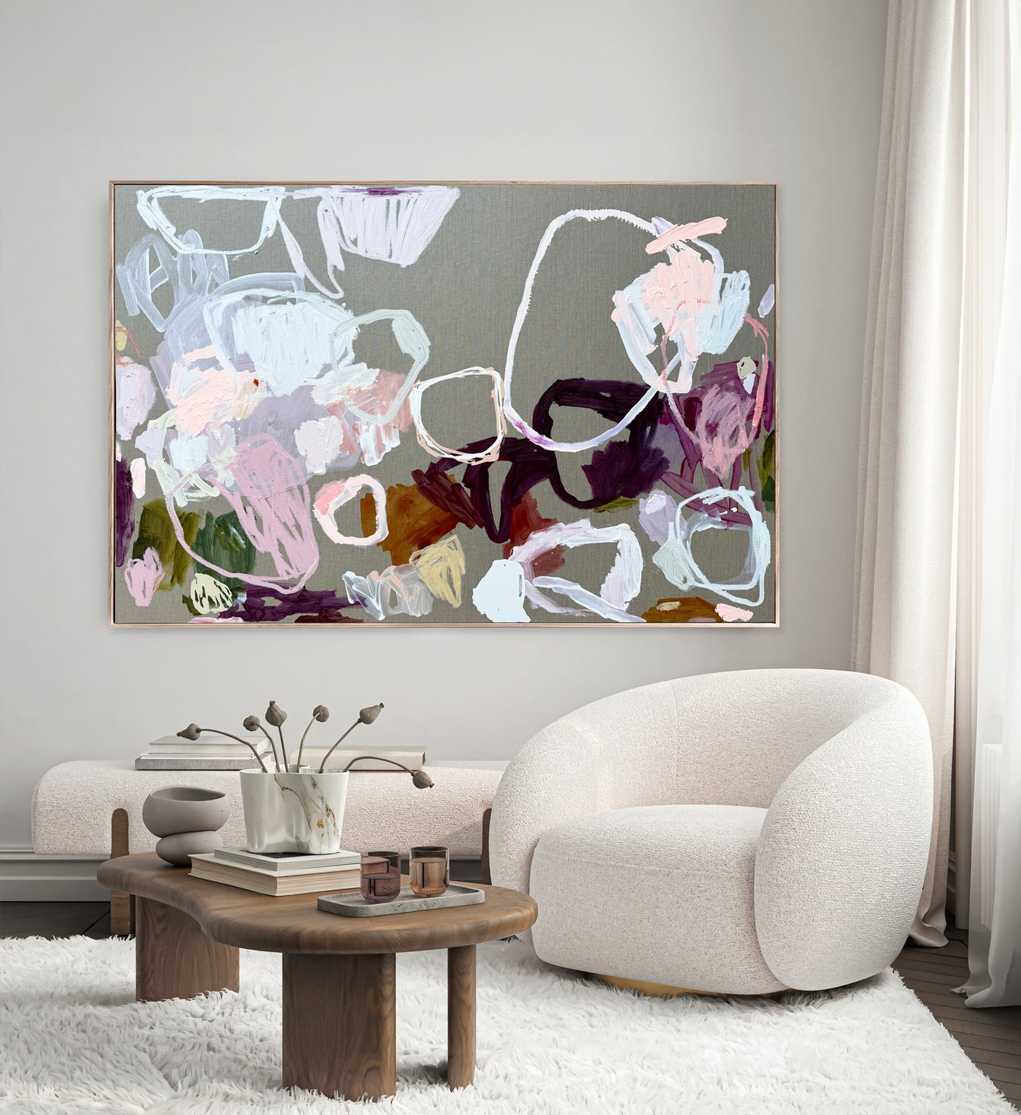 Contemporary abstract artist | Buy painting perth | Rebecca Koerting | Australian artist