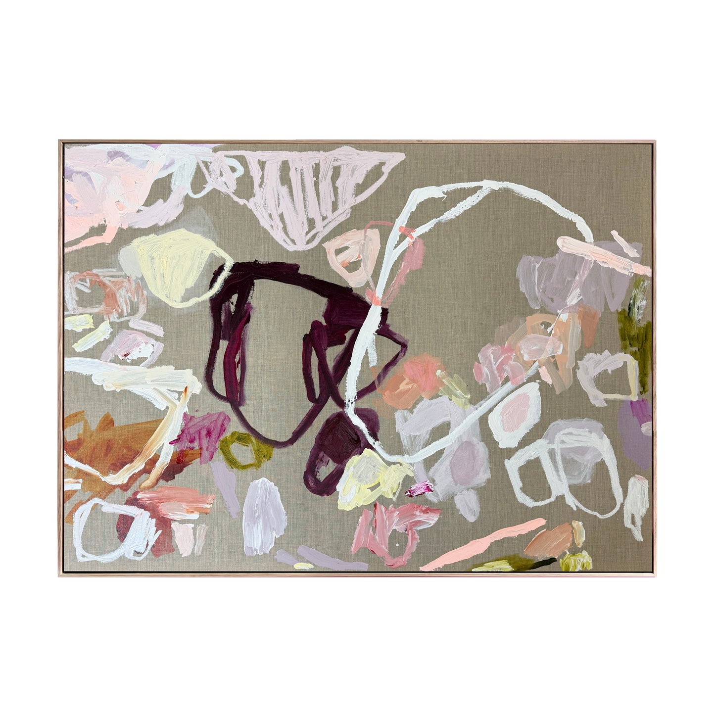 Western Australian artist | large colourful painting | modern art | Perth artist