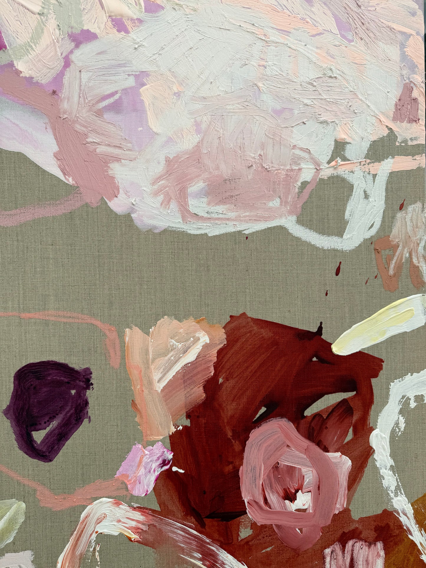 Western Australian artist | large colourful painting | modern art | Perth artist