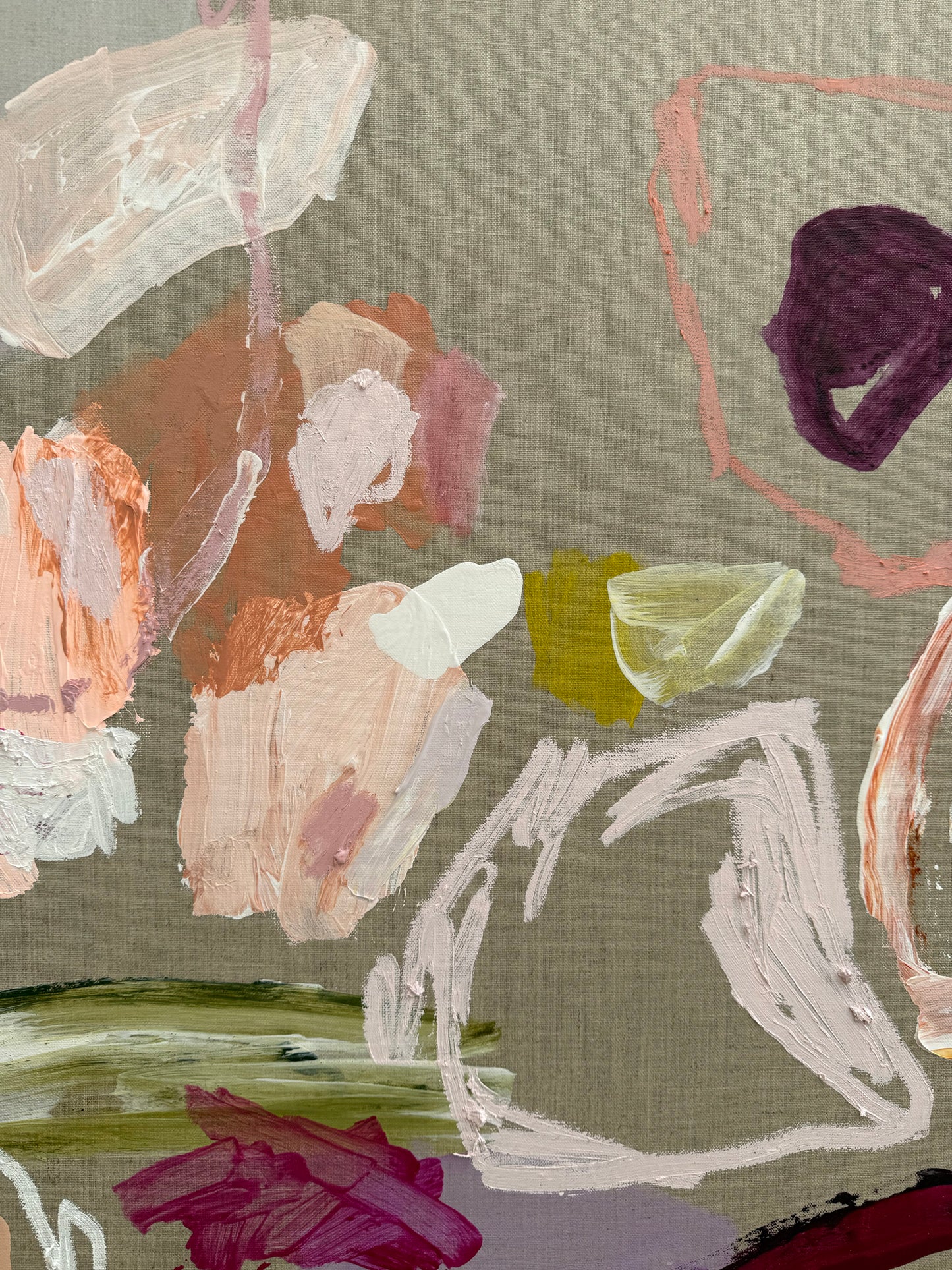 Western Australian artist | large colourful painting | modern art | Perth artist