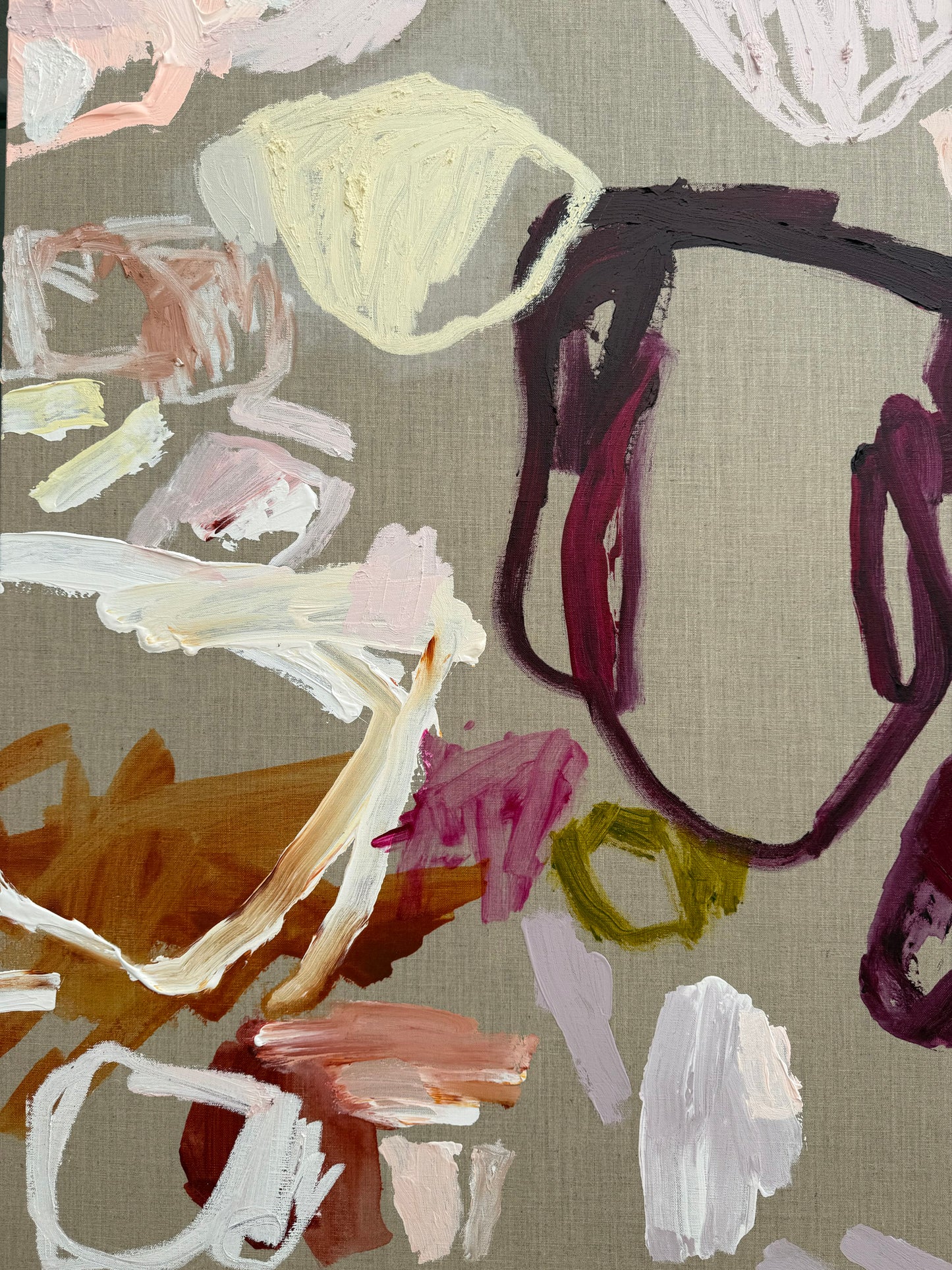 Western Australian artist | large colourful painting | modern art | Perth artist