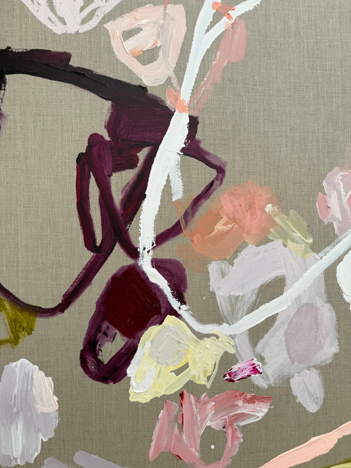 Western Australian artist | large colourful painting | modern art | Perth artist