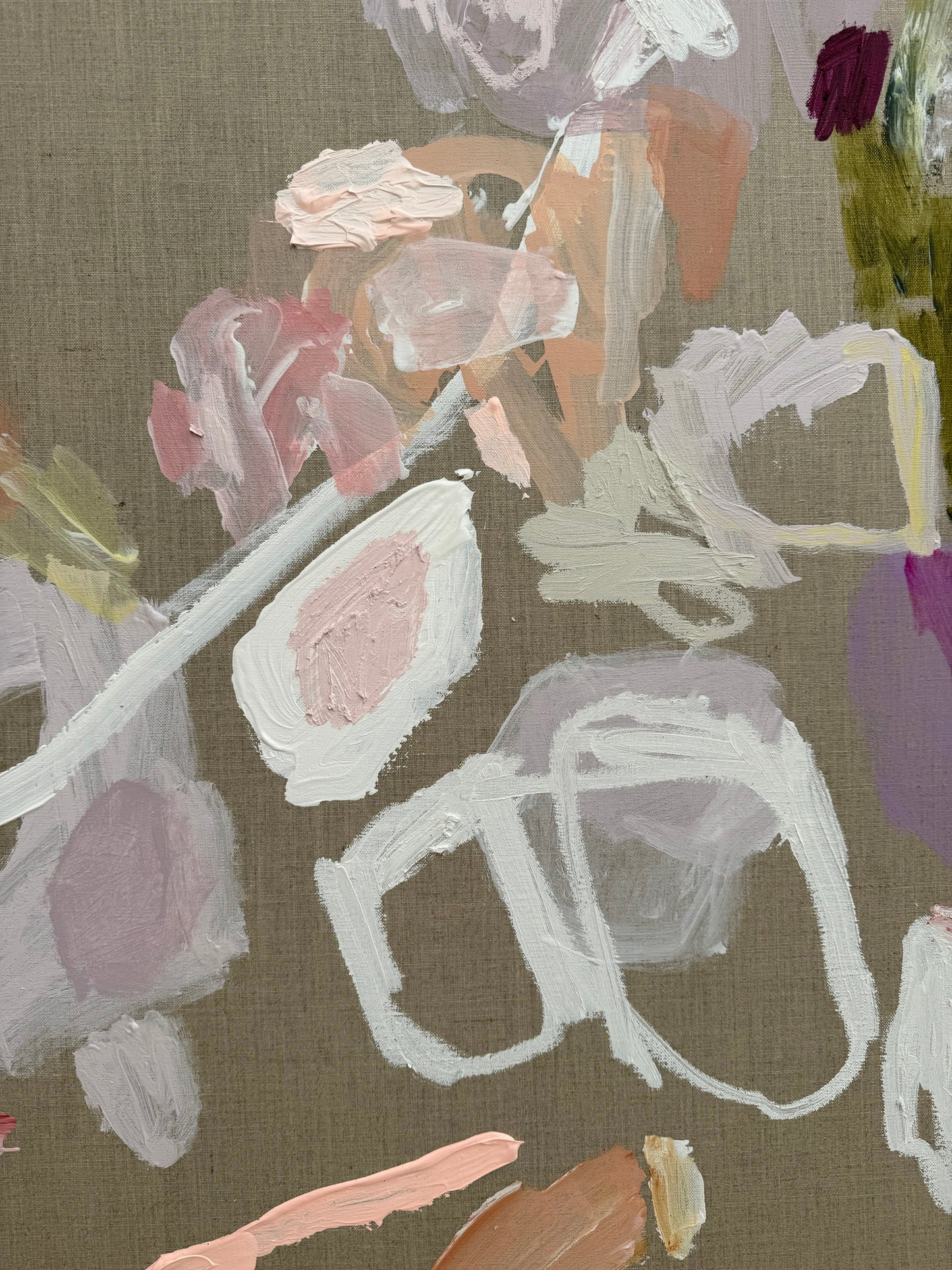 Western Australian artist | large colourful painting | modern art | Perth artist