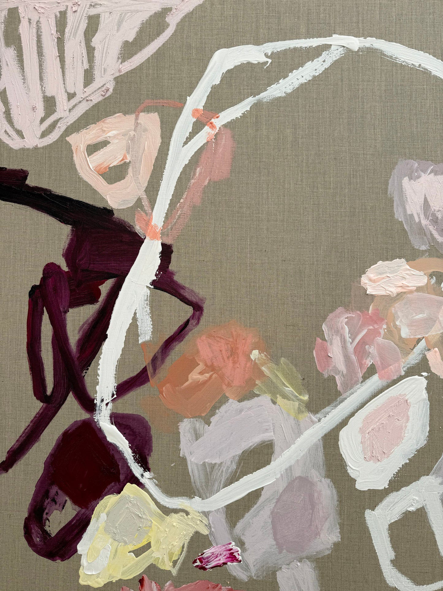 Western Australian artist | large colourful painting | modern art | Perth artist