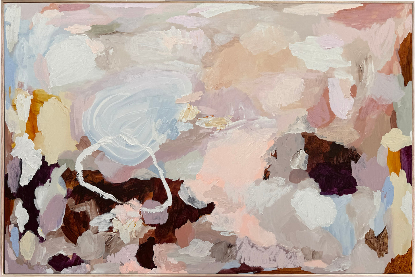 Australian abstract artist | ocean painting | modern art | Perth artist