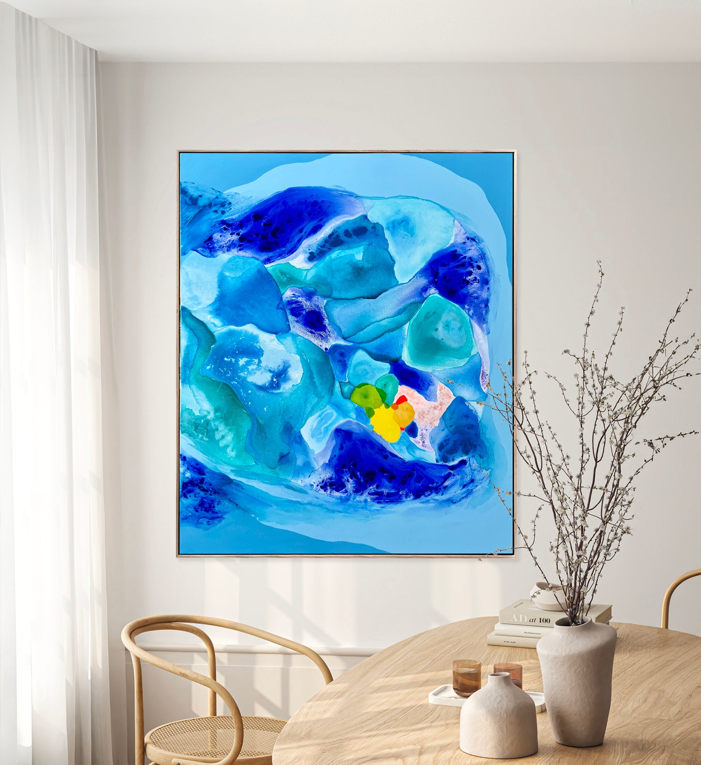 Australian abstract artist | ocean painting | modern art | Perth artist