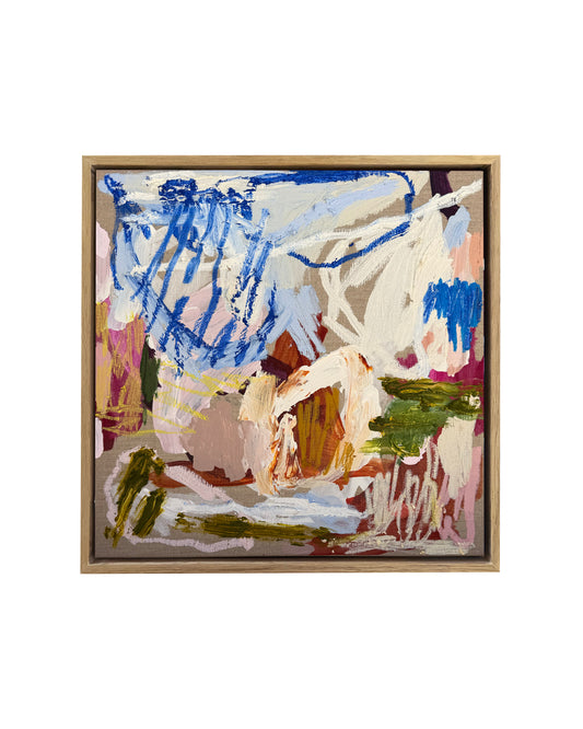 Australian abstract artist | mini abstract painting | modern art | Perth artist