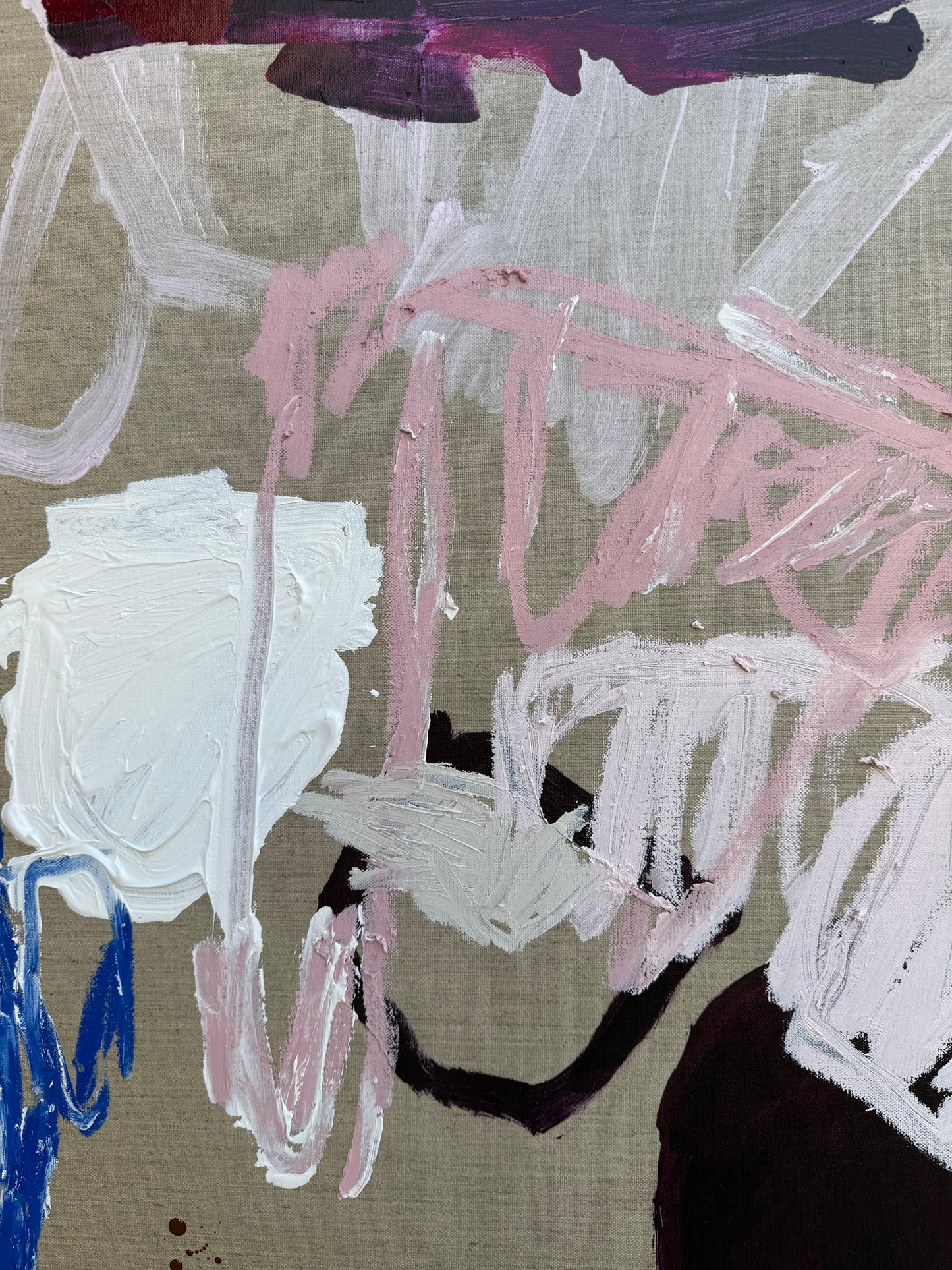 Australian abstract artist | large colourful painting | modern art | Perth artist