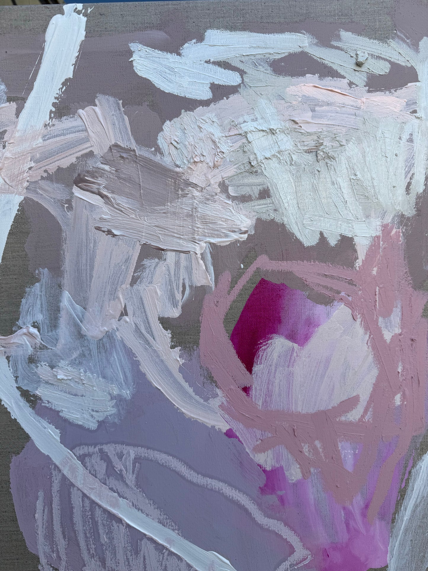 Australian abstract artist | large colourful painting | modern art | Perth artist