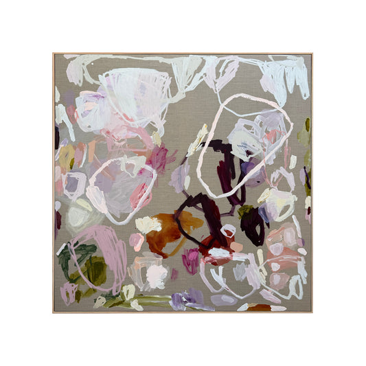 Western Australian artist | large colourful painting | modern art | Perth artist