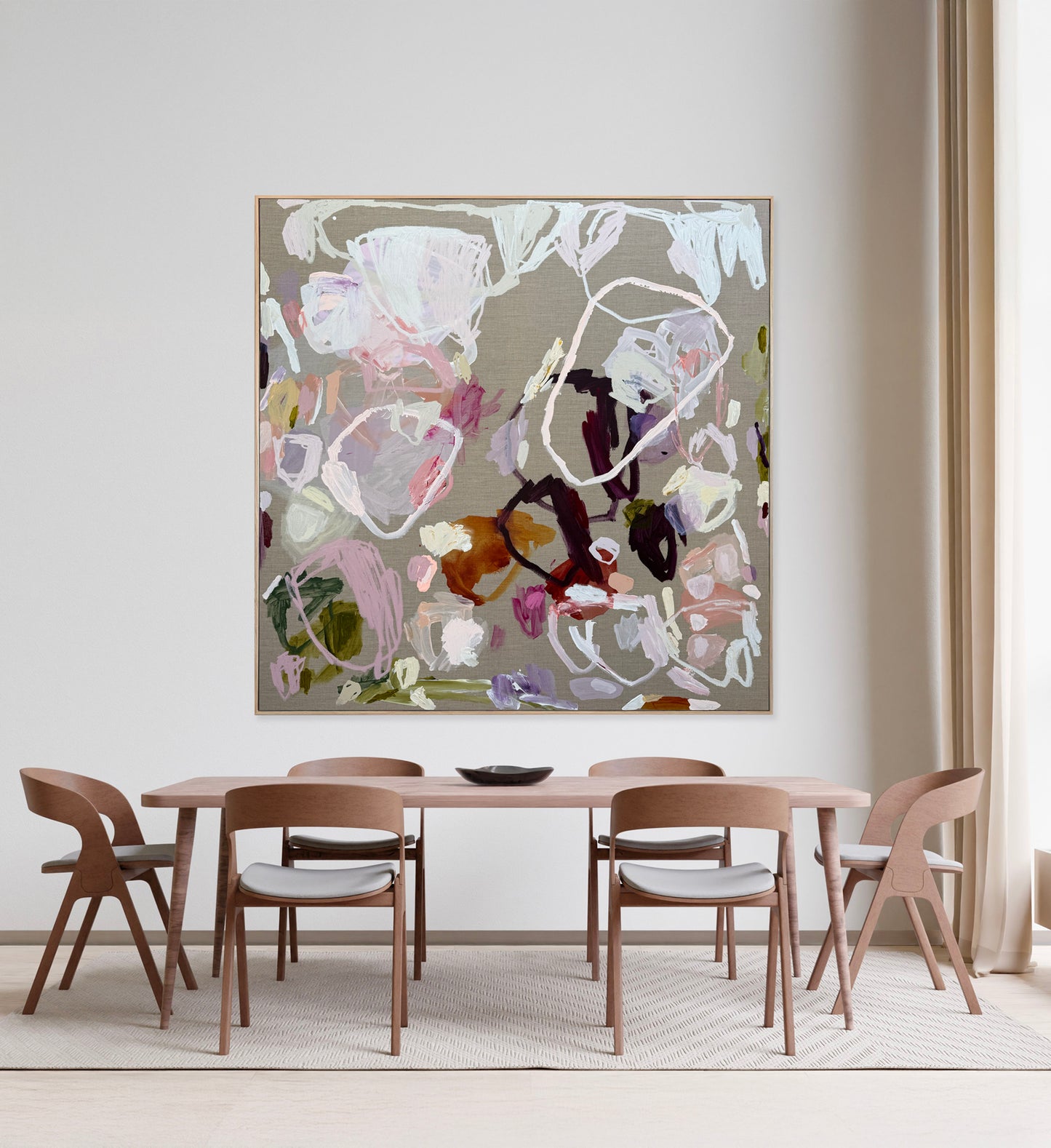 Western Australian artist | large colourful painting | modern art | Perth artist