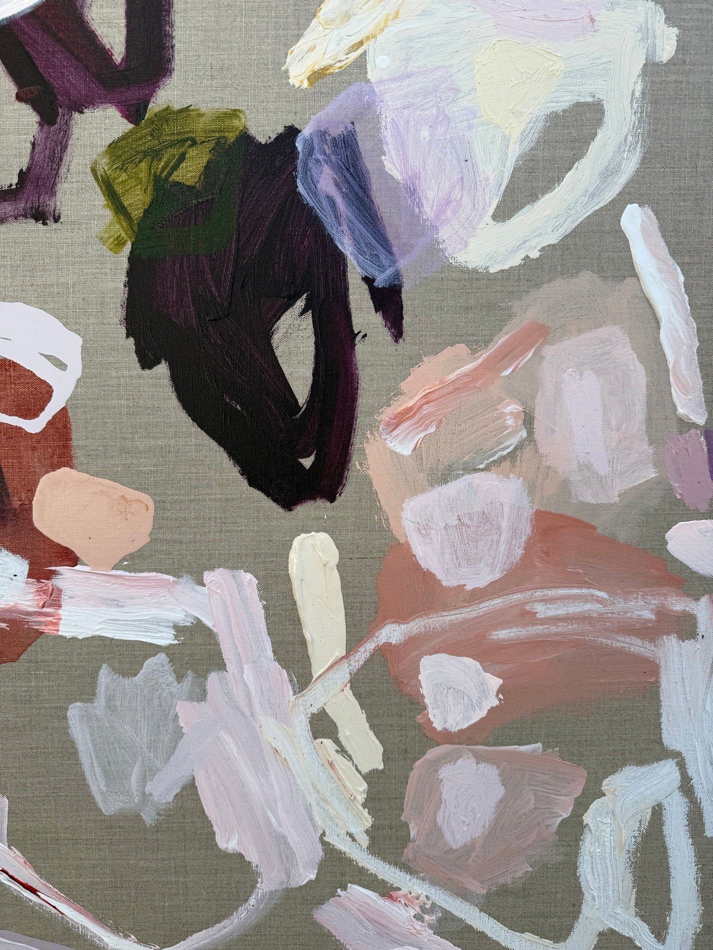 Western Australian artist | large colourful painting | modern art | Perth artist