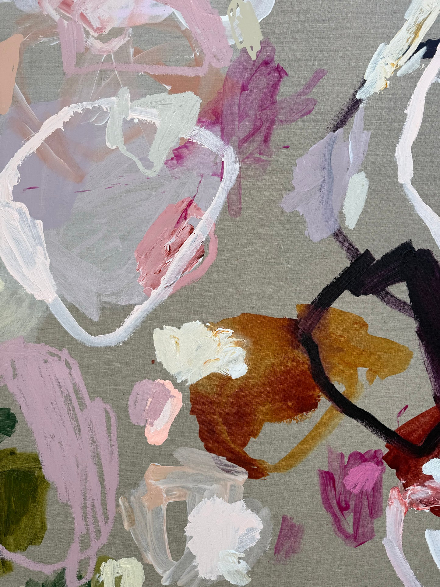 Western Australian artist | large colourful painting | modern art | Perth artist