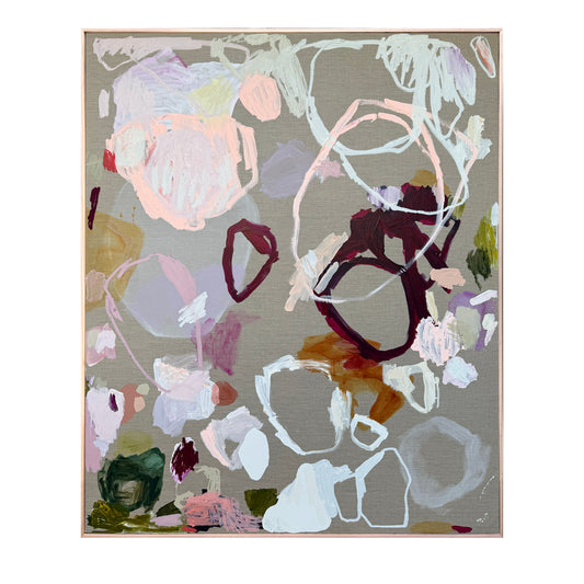 Western Australian artist | large colourful painting | modern art | Perth artist