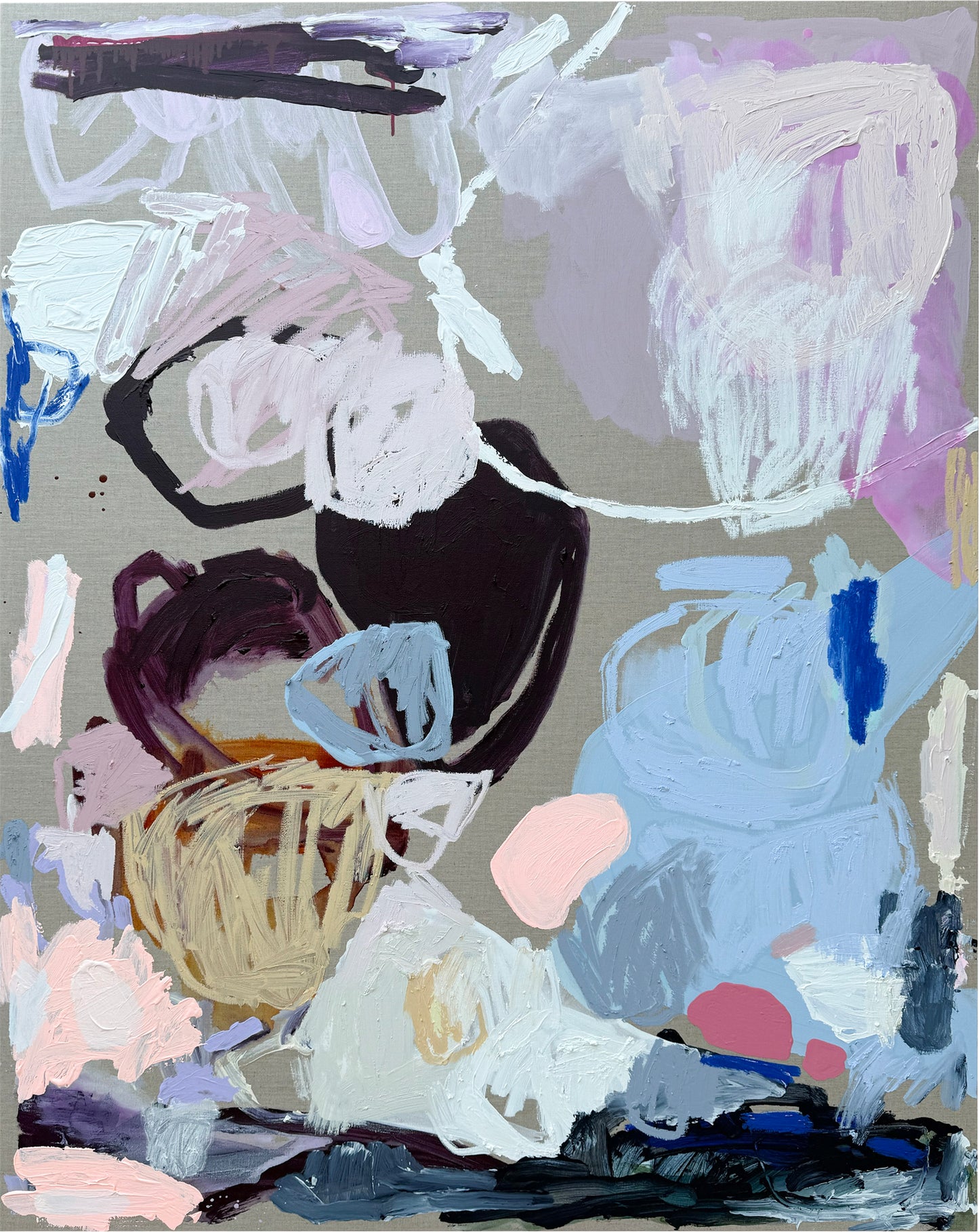 Western Australian artist | large colourful painting | modern art | Perth artist