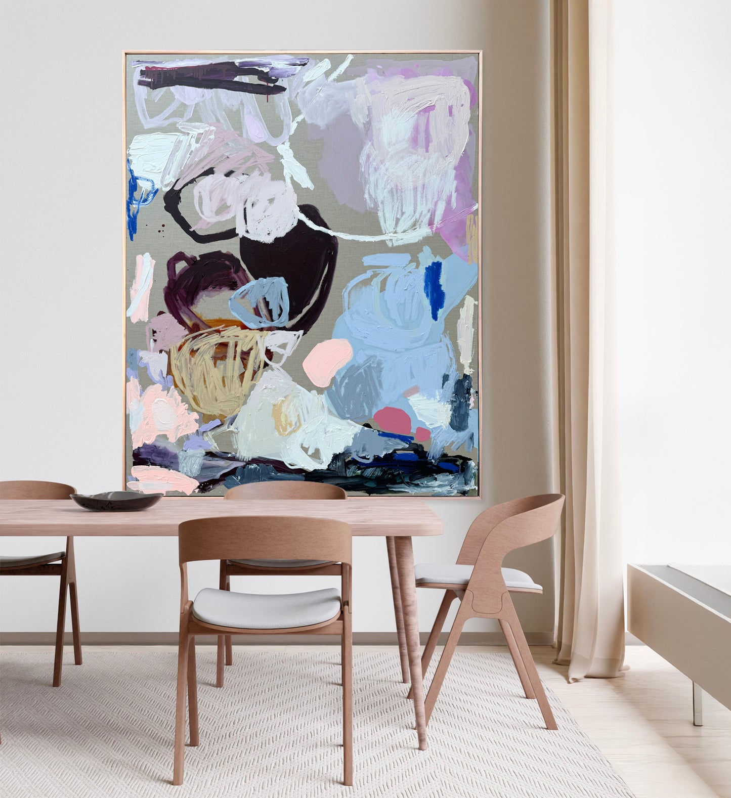 Western Australian artist | large colourful painting | modern art | Perth artist