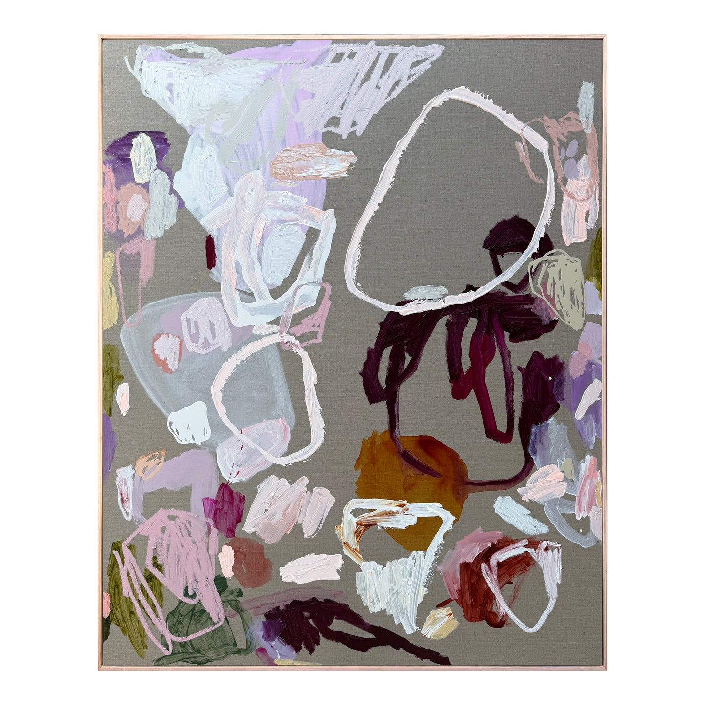 Western Australian artist | large colourful painting | modern art | Perth artist