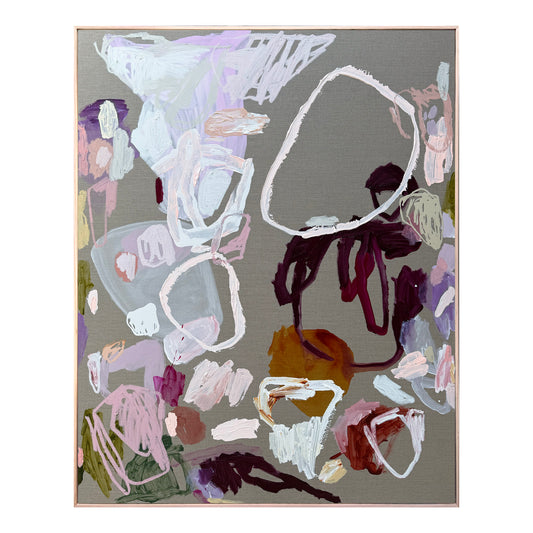 Western Australian artist | large colourful painting | modern art | Perth artist