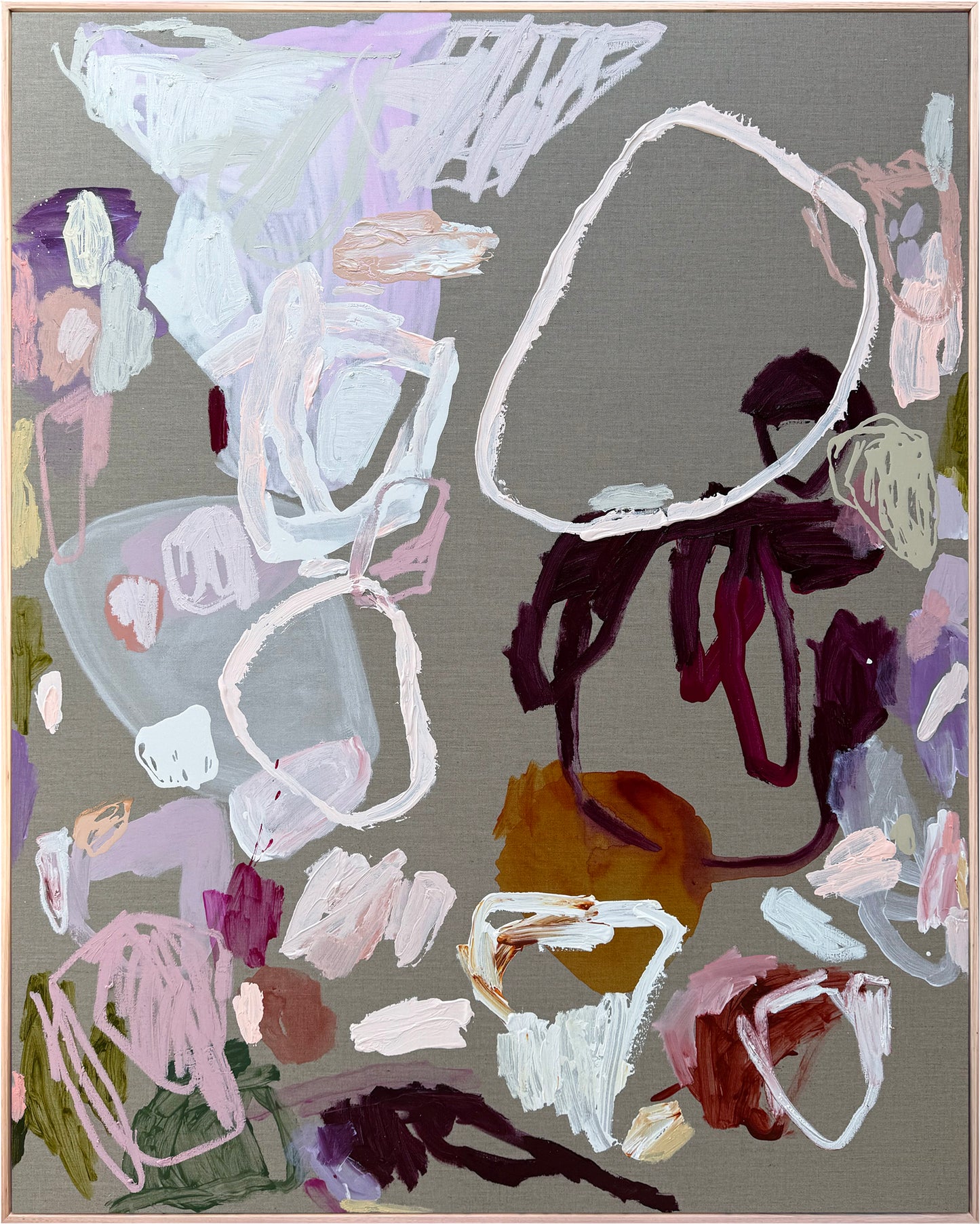 Western Australian artist | large colourful painting | modern art | Perth artist