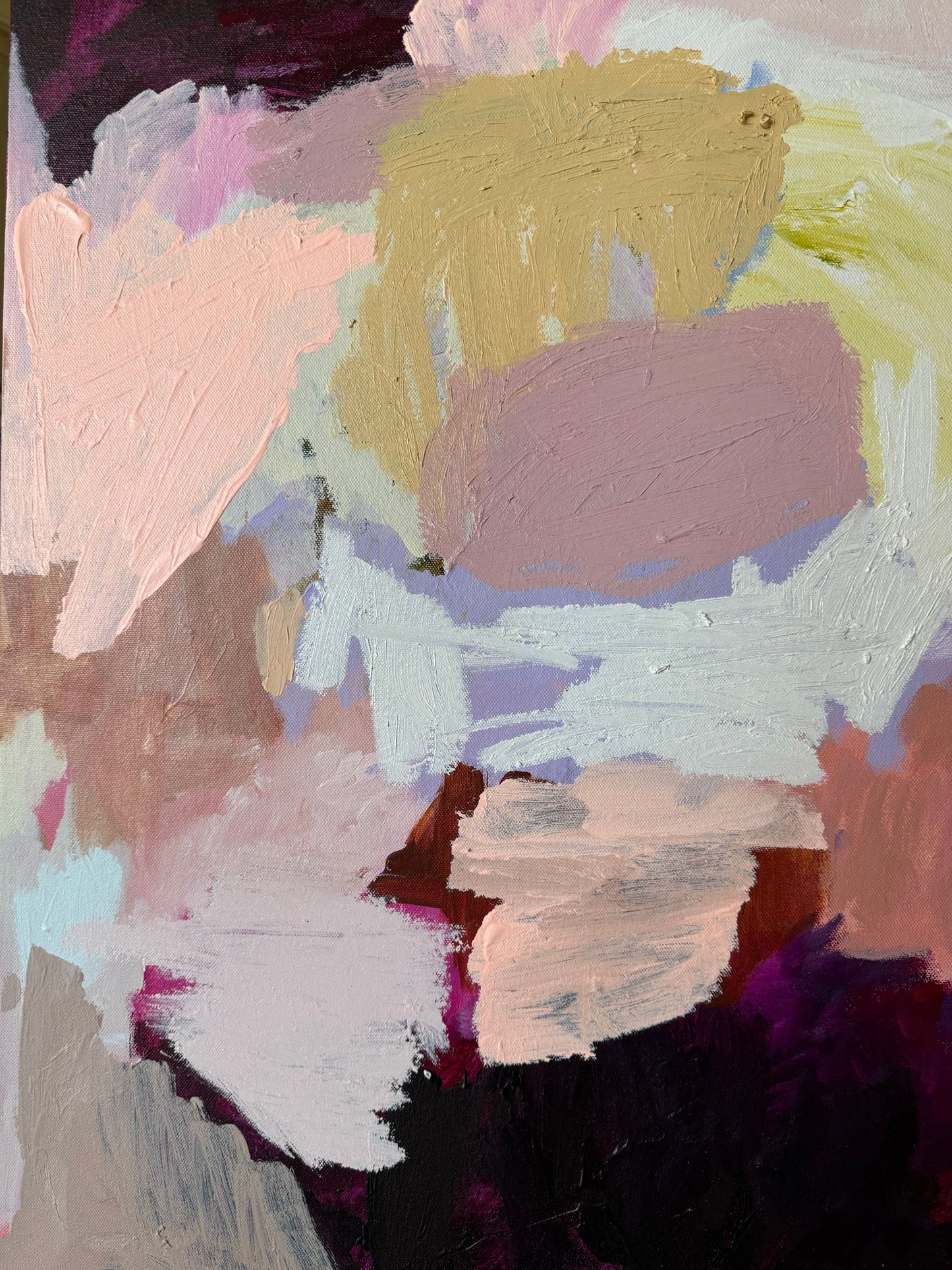 Struck By You - Original Abstract