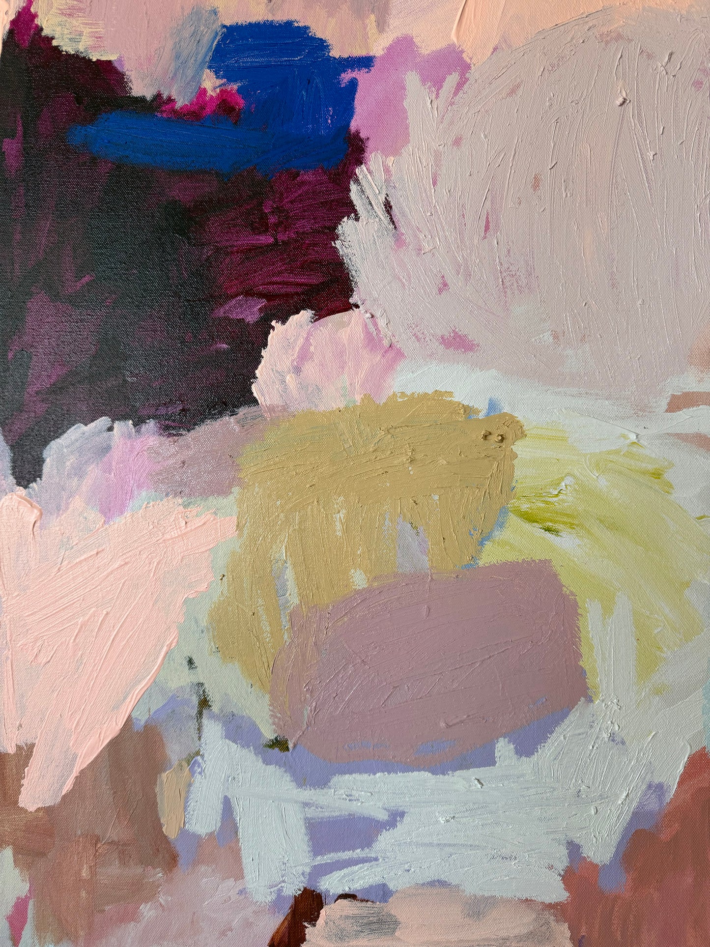 Struck By You - Original Abstract