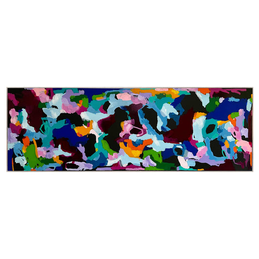 Western Australian artist | large colourful painting | modern art | Perth artist