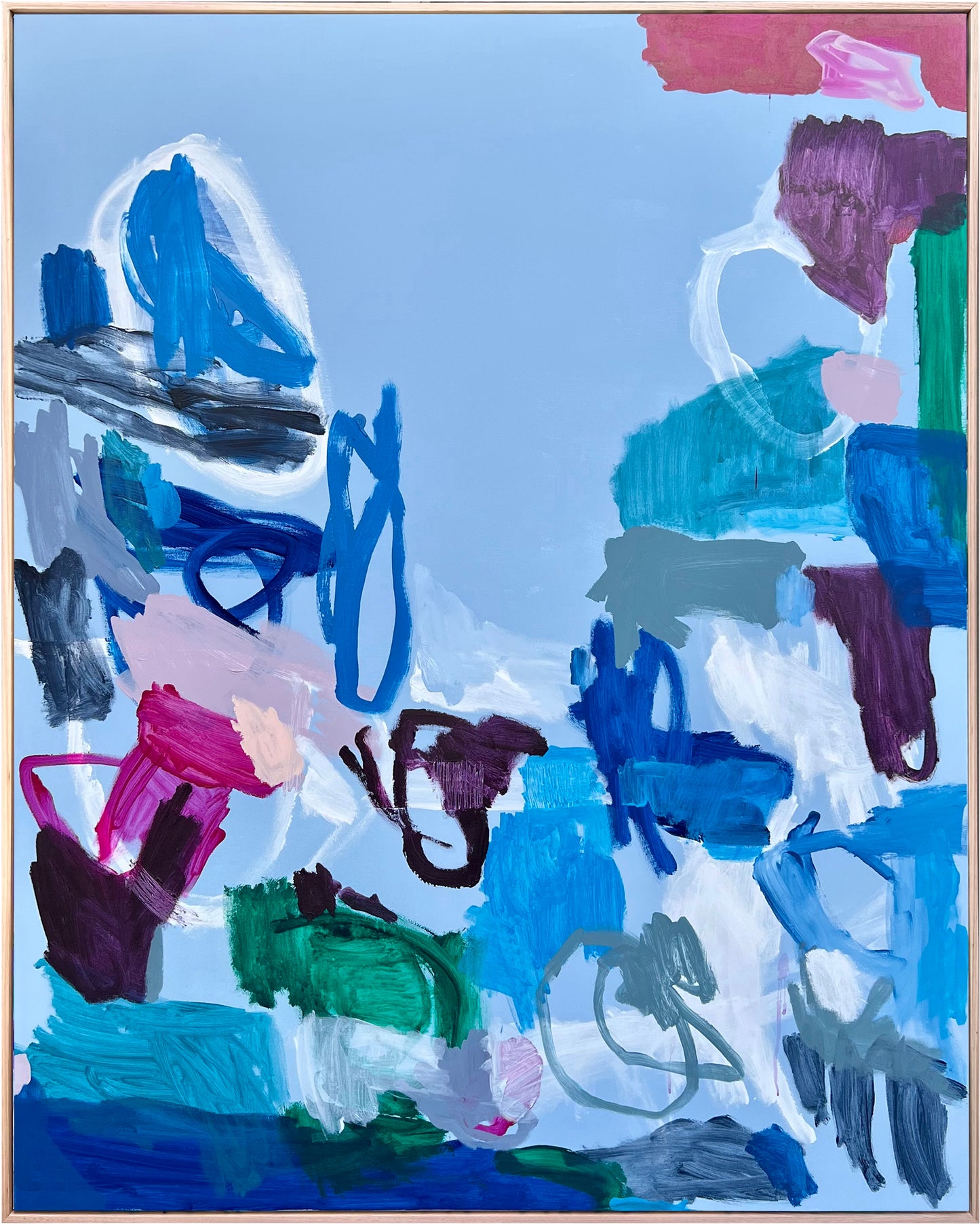 Contemporary abstract artist | Buy painting perth | Rebecca Koerting | Australian artist