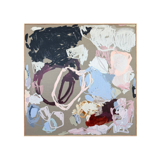 Western Australian artist | large colourful painting | modern art | Perth artist