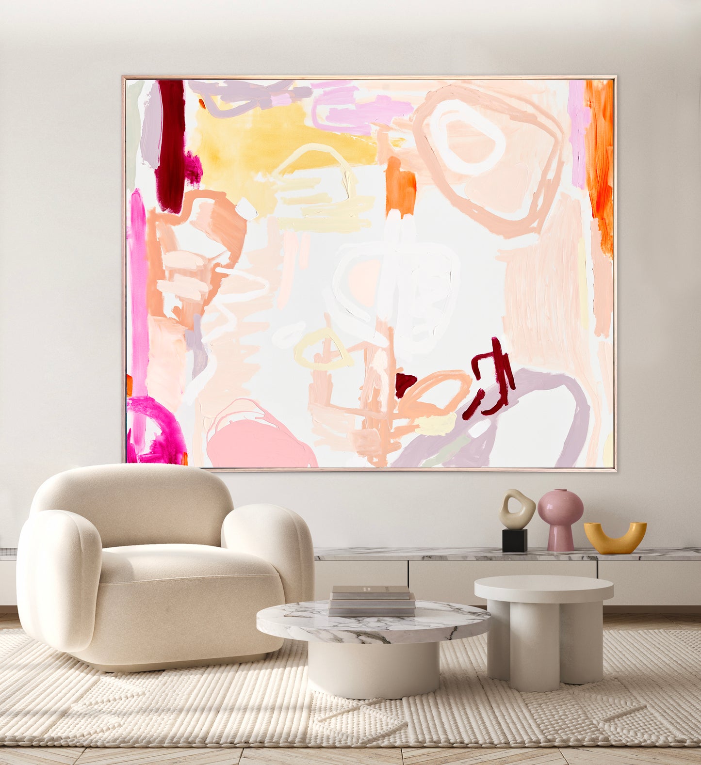 Australian abstract artist | large colourful print | modern art | Perth artist
