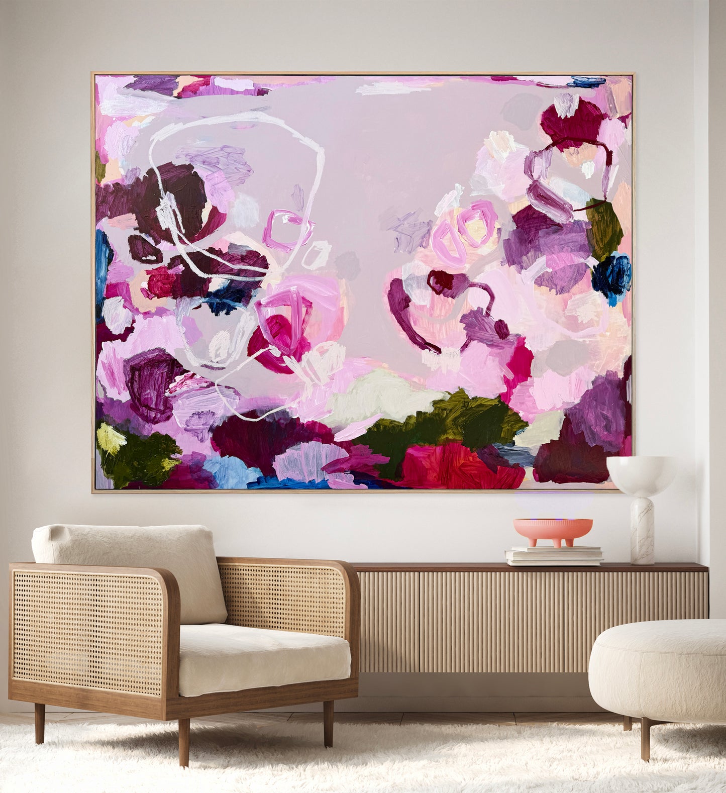 Western Australian artist | large colourful painting | modern art | Perth artist