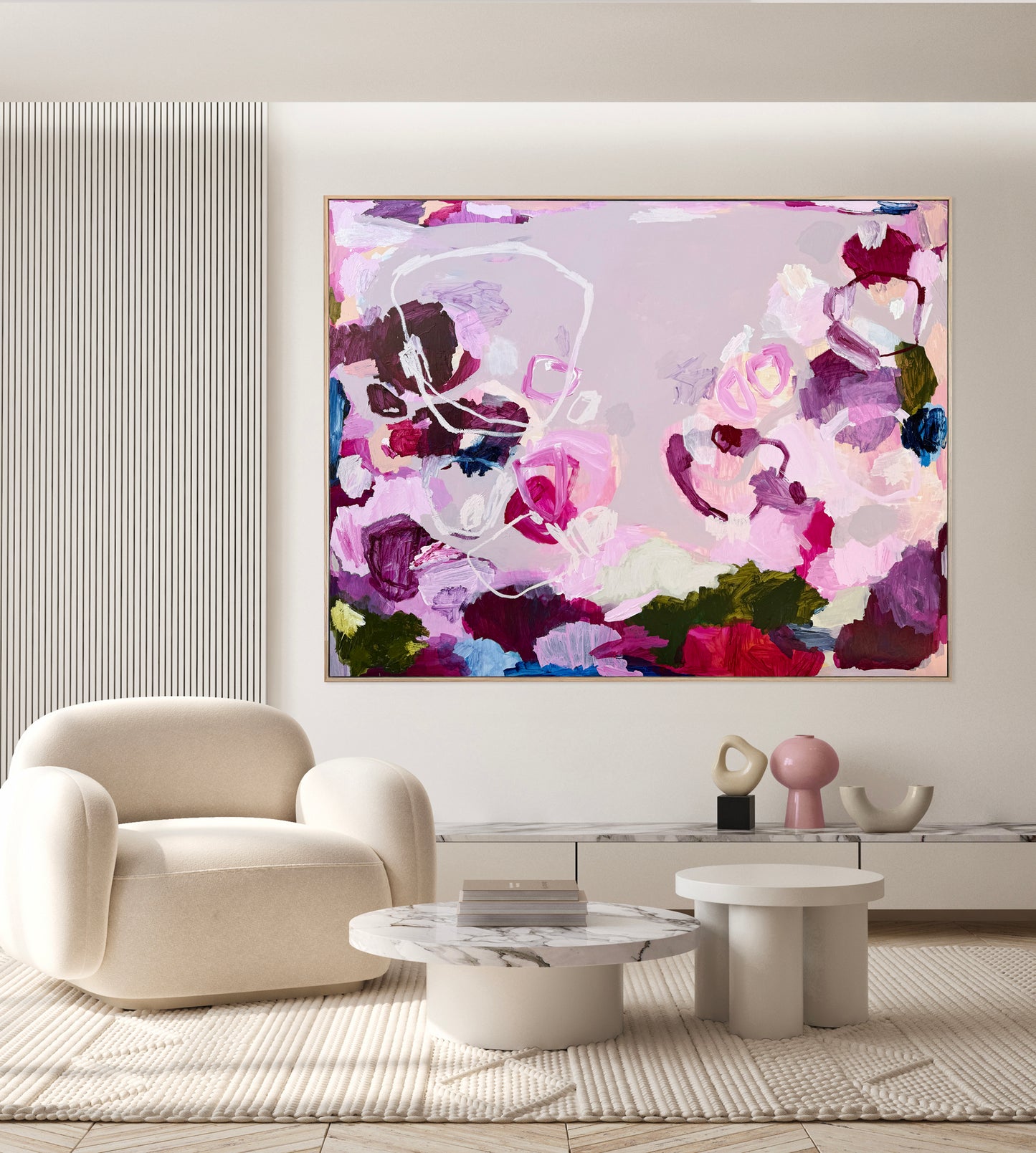 Western Australian artist | large colourful painting | modern art | Perth artist