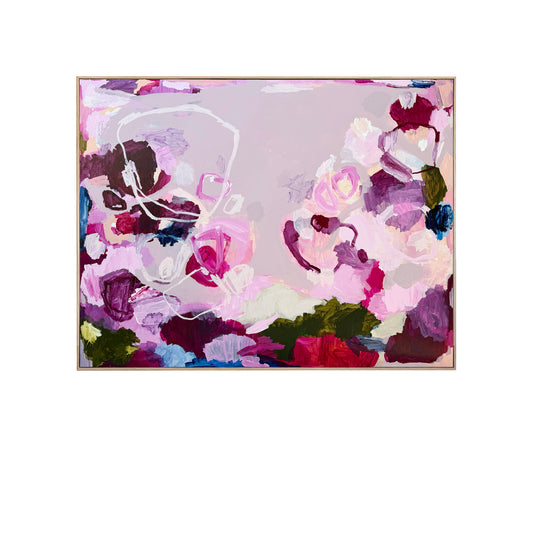 Western Australian artist | large colourful painting | modern art | Perth artist