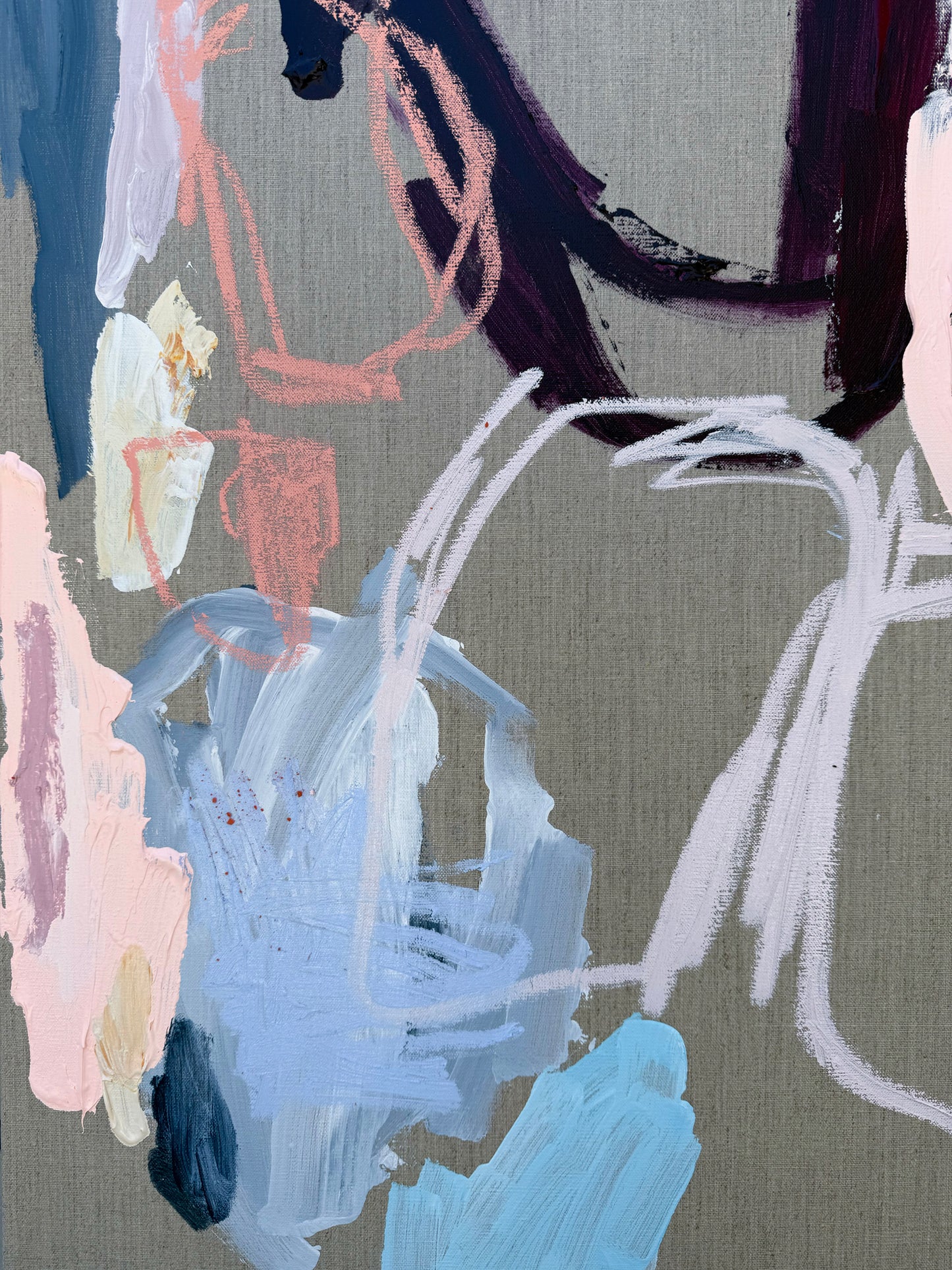 Western Australian artist | large colourful painting | modern art | Perth artist