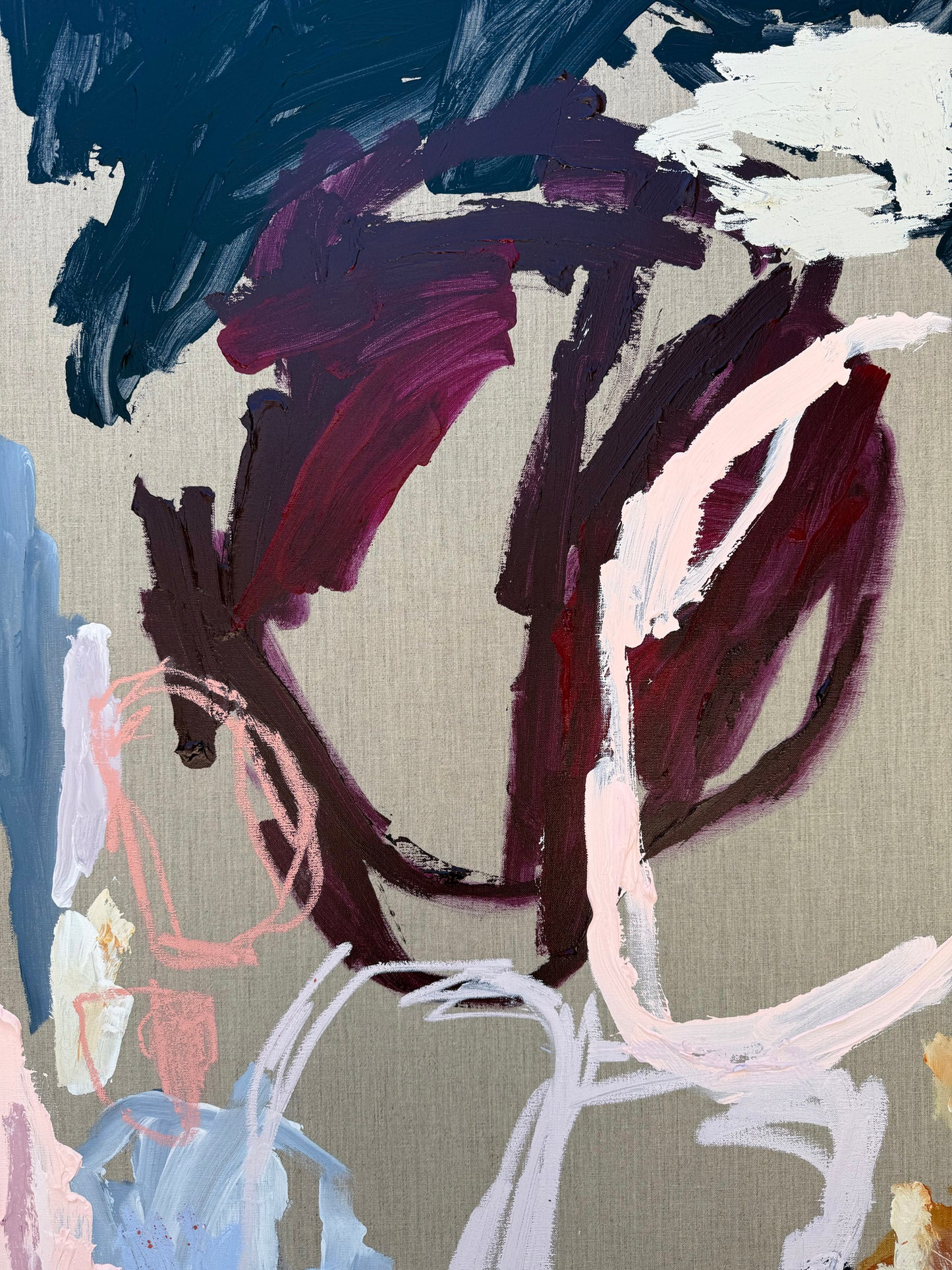 Western Australian artist | large colourful painting | modern art | Perth artist