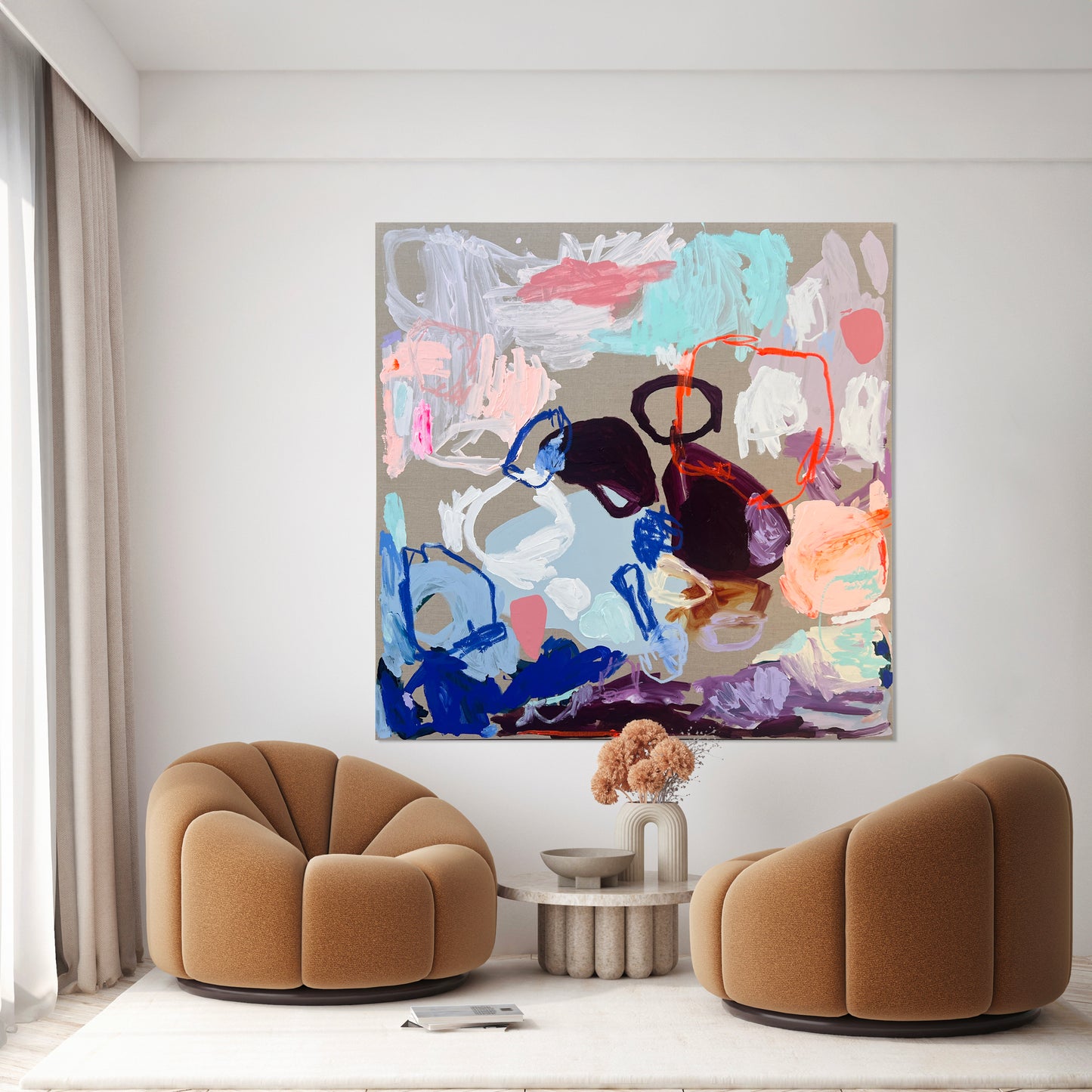 Contemporary abstract artist | Buy painting perth | Rebecca Koerting | Australian artist