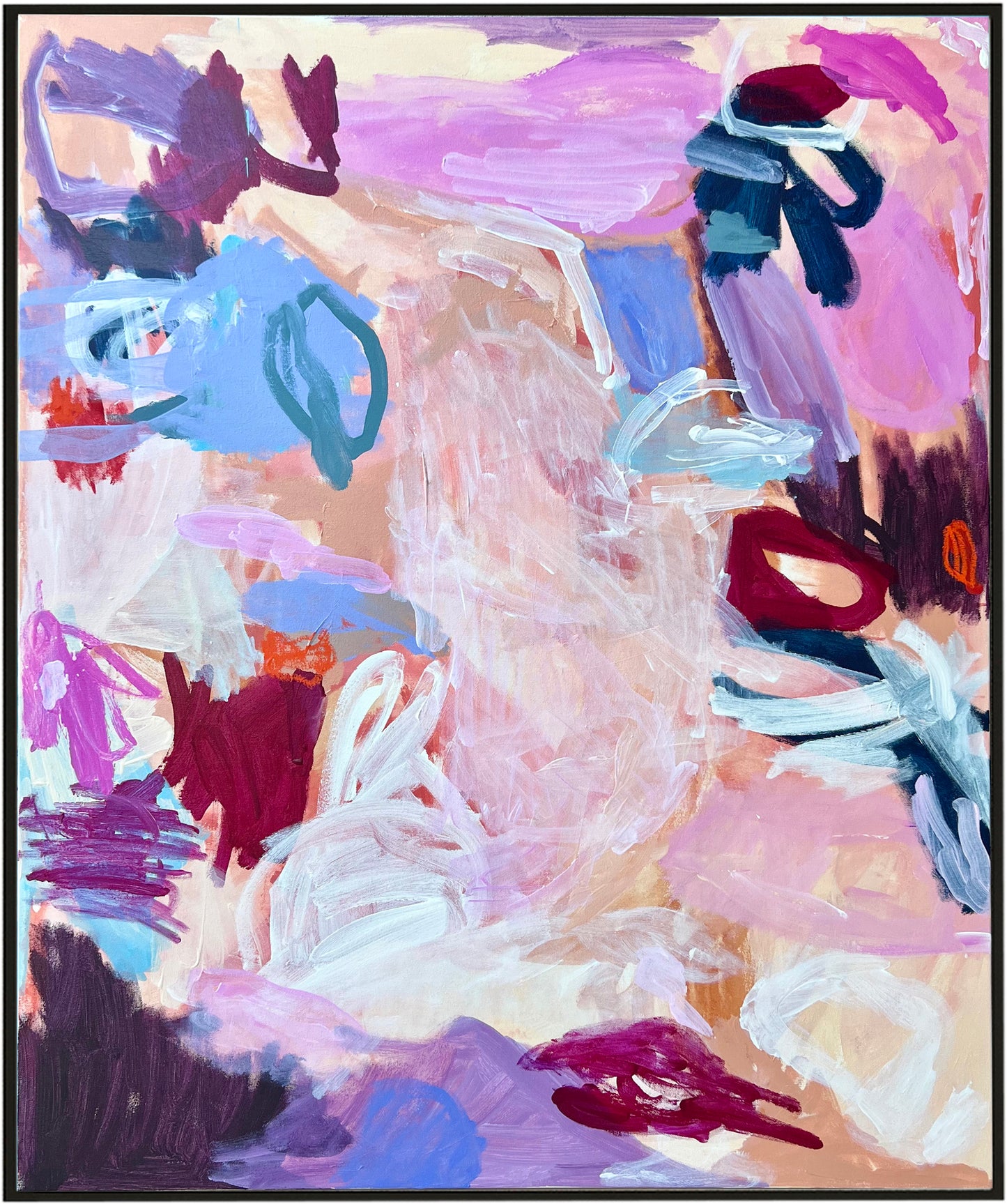 Contemporary abstract artist | Buy painting perth | Rebecca Koerting | Australian artist