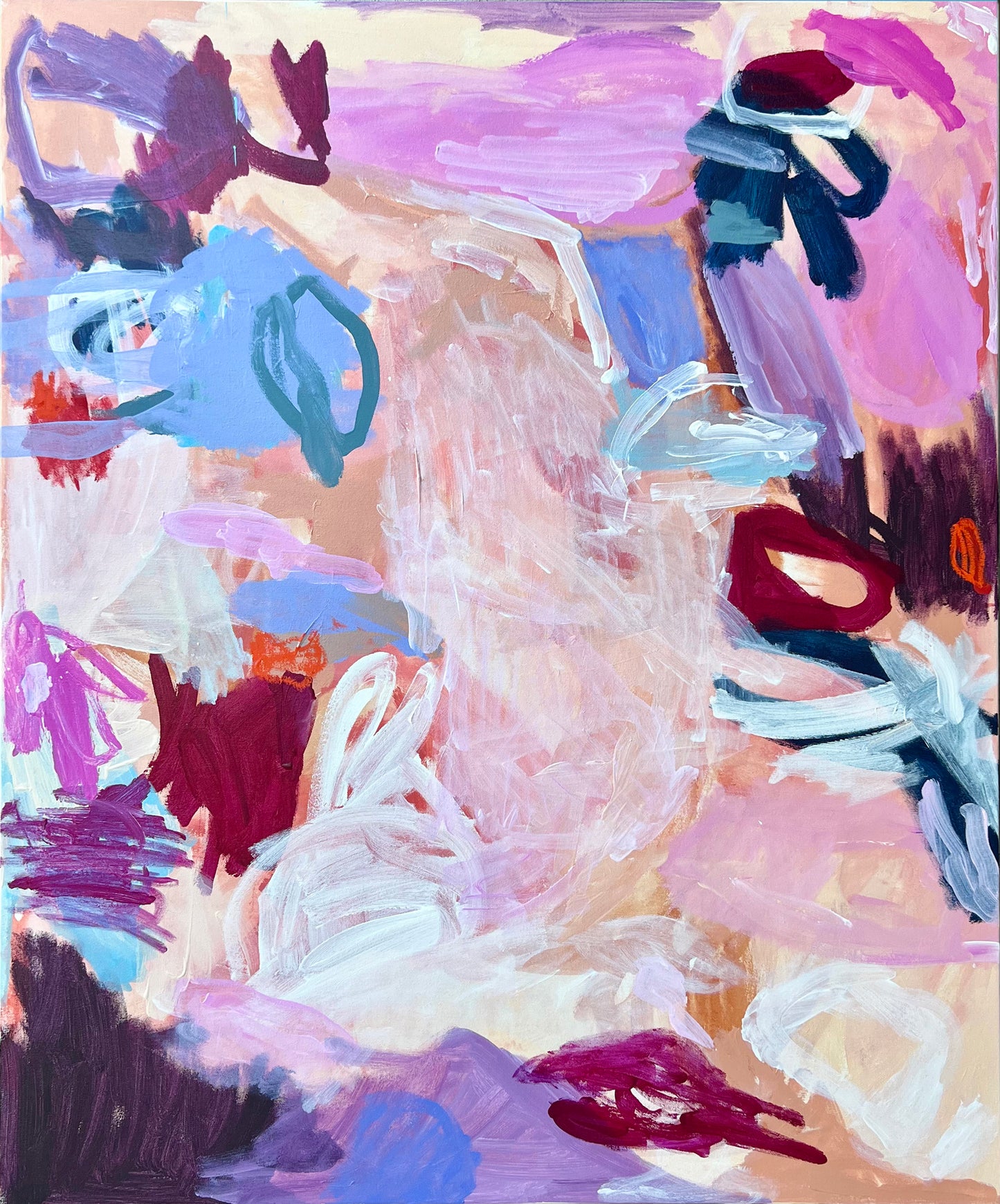 Contemporary abstract artist | Buy painting perth | Rebecca Koerting | Australian artist