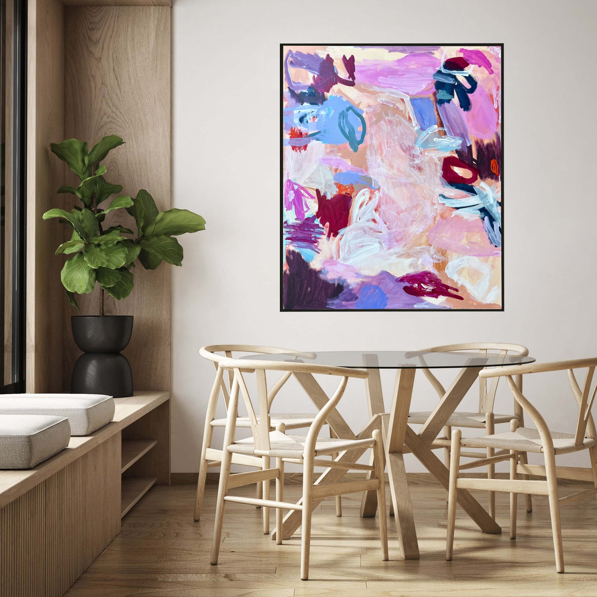 Contemporary abstract artist | Buy painting perth | Rebecca Koerting | Australian artist