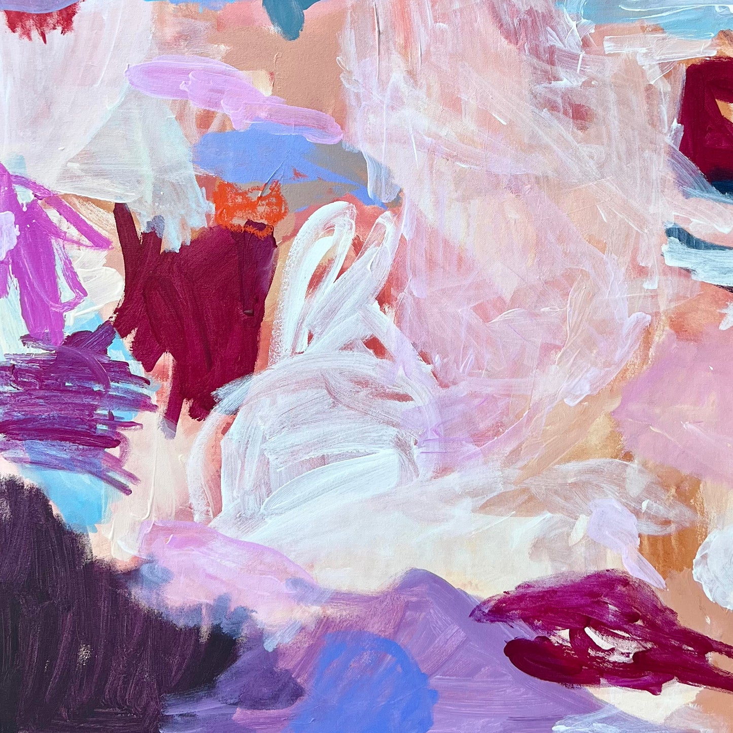 Contemporary abstract artist | Buy painting perth | Rebecca Koerting | Australian artist