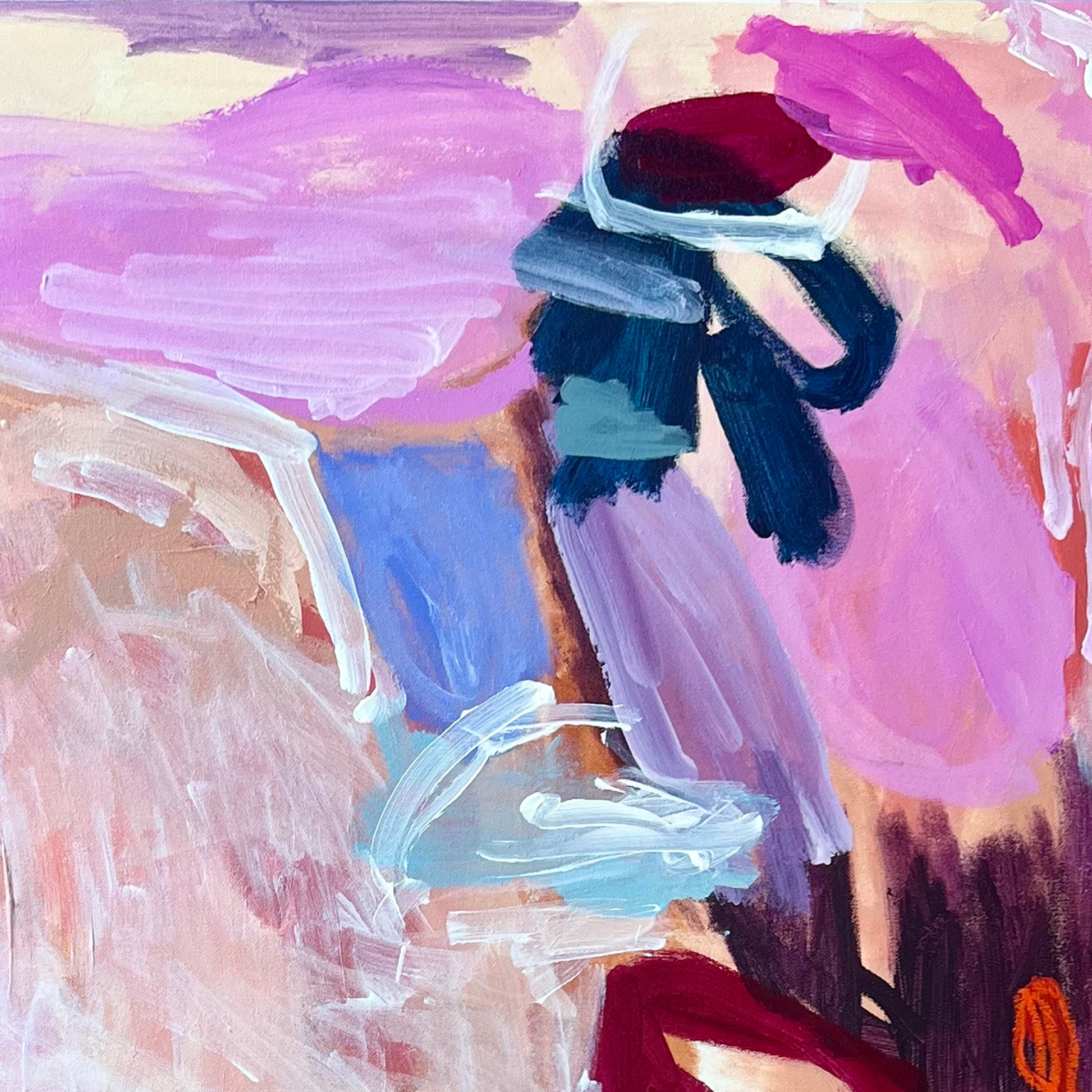 Contemporary abstract artist | Buy painting perth | Rebecca Koerting | Australian artist