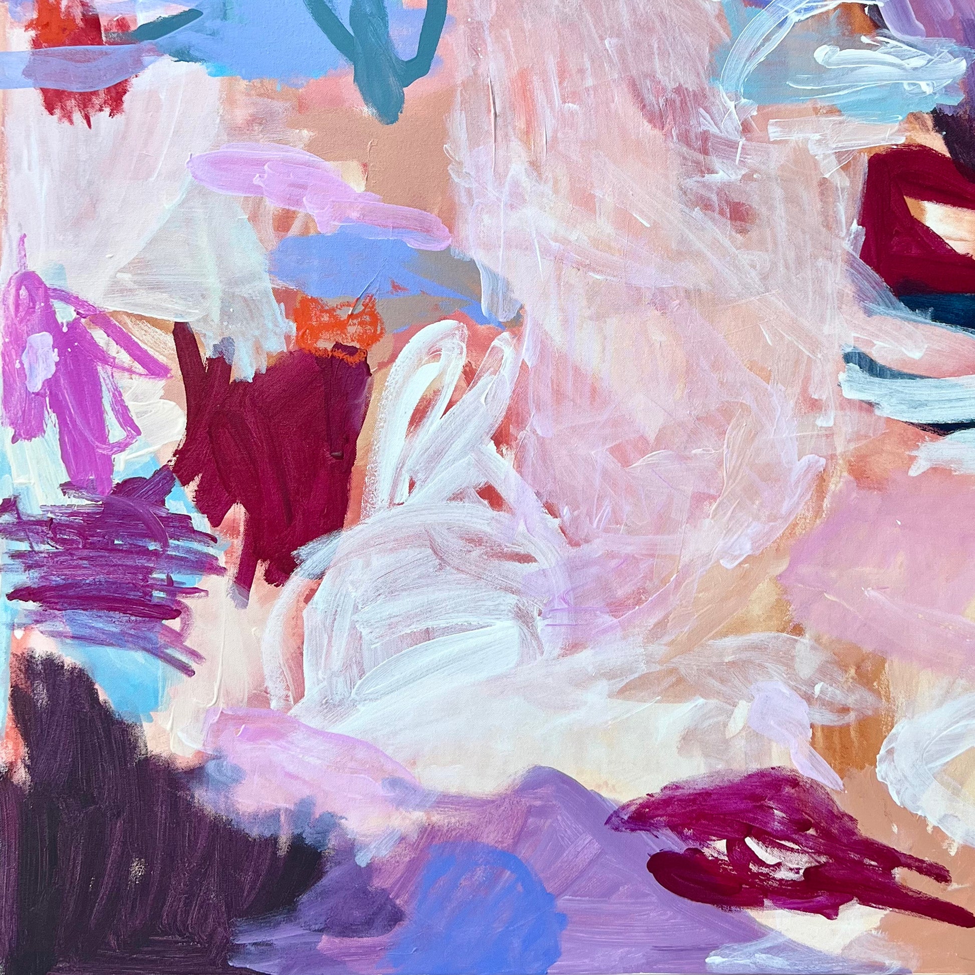 Contemporary abstract artist | Buy painting perth | Rebecca Koerting | Australian artist