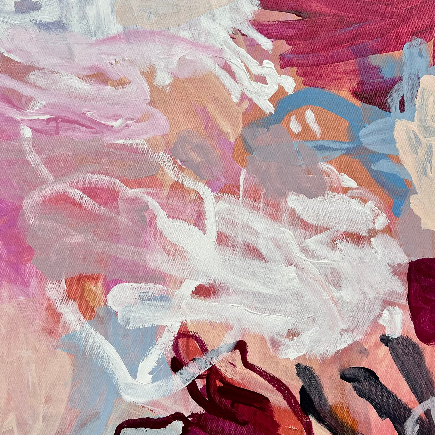 Australian abstract artist | large colourful print | modern art | Perth artist