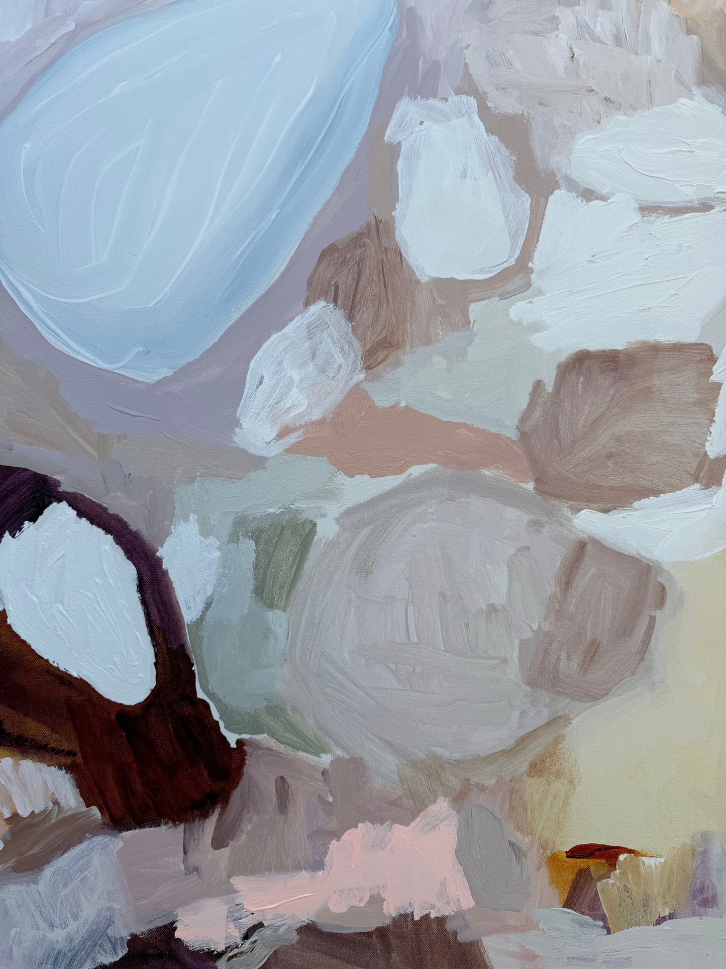 Australian abstract artist | large colourful painting | modern art | Perth artist