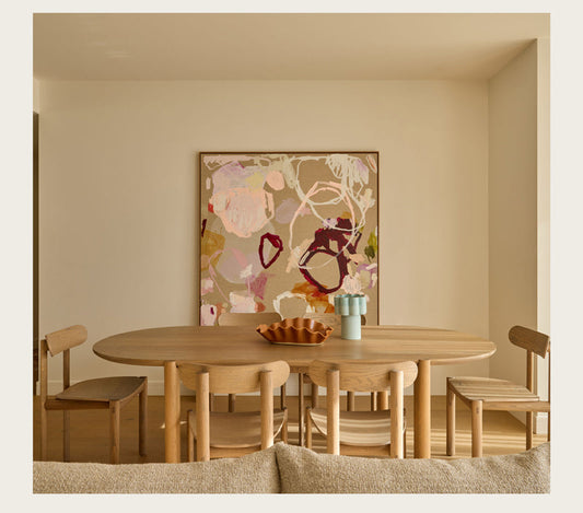 Australian abstract artist | large colourful painting | modern art | Perth artist