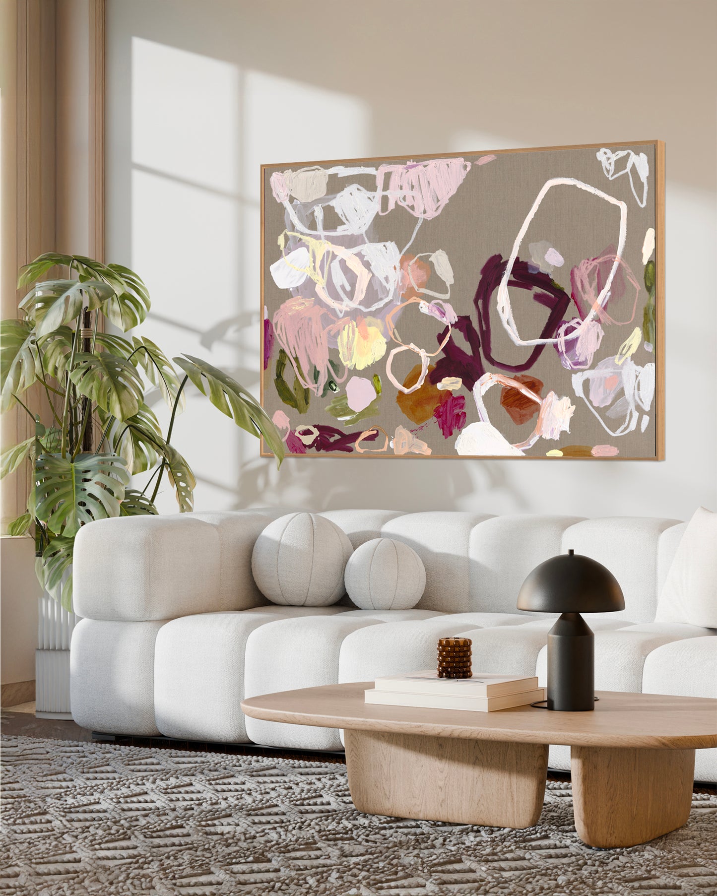 Australian abstract artist | large colourful print | modern art | Perth artist