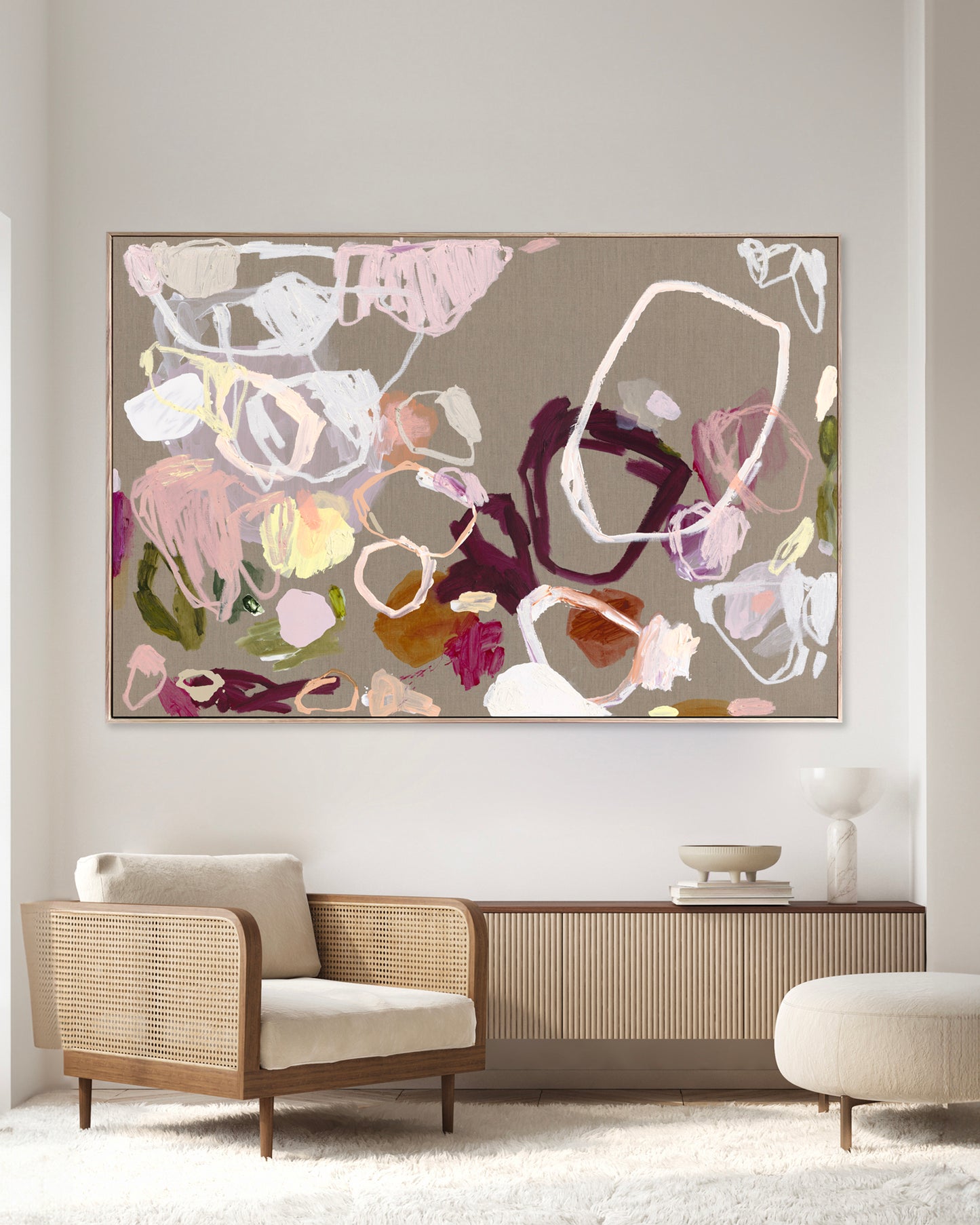 Australian abstract artist | large colourful print | modern art | Perth artist