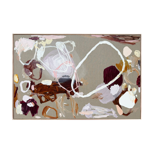 Australian abstract artist | large colourful painting | modern art | Perth artist